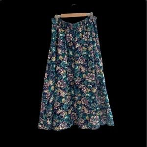 VINTAGE Floral Skirt